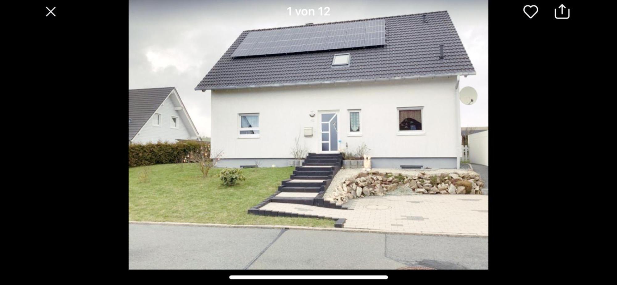 Ferienwohnung Tor Zur Natur Münchberg Zewnętrze zdjęcie